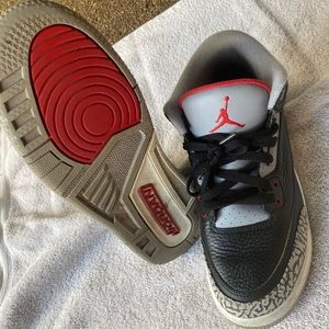 Air Jordan 3 Black Cement without box!